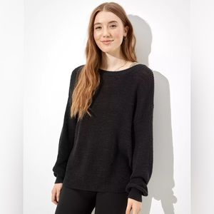 American Eagle Open Back Sweater